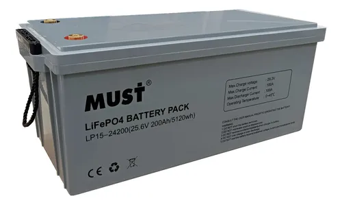 BATERIA LITIO MUST 24V 200A
