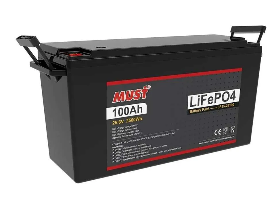 BATERIA LITIO MUST MONOBLOCK 25,6V 100A