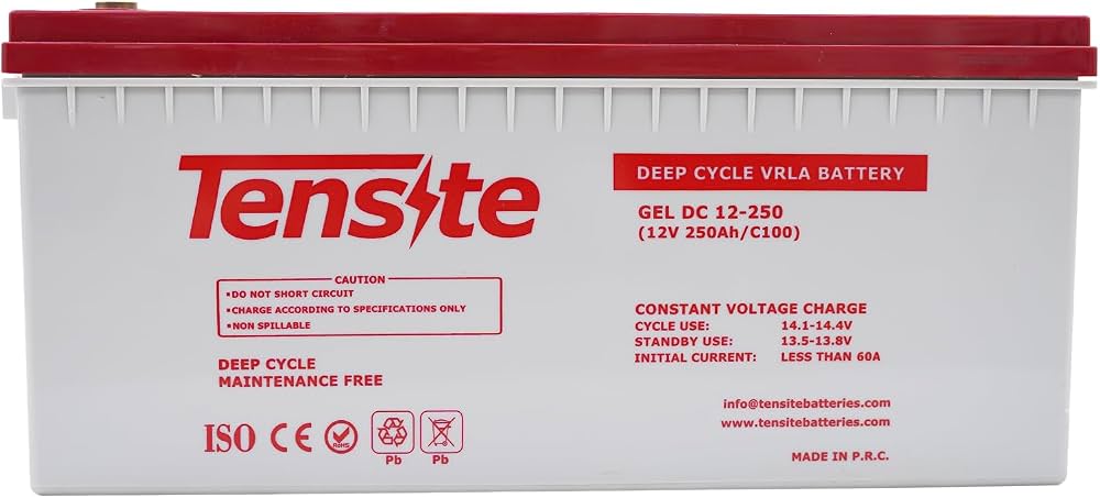 BATERIA GEL TENSITE 12V 250A