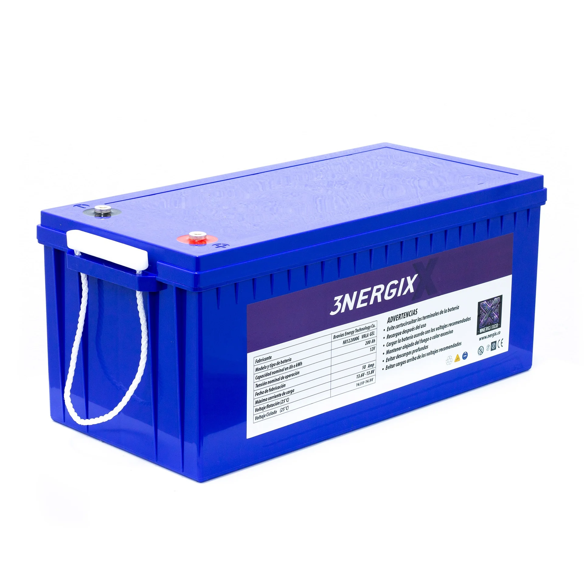 BATERIA GEL NERGYS 12V 7,2A