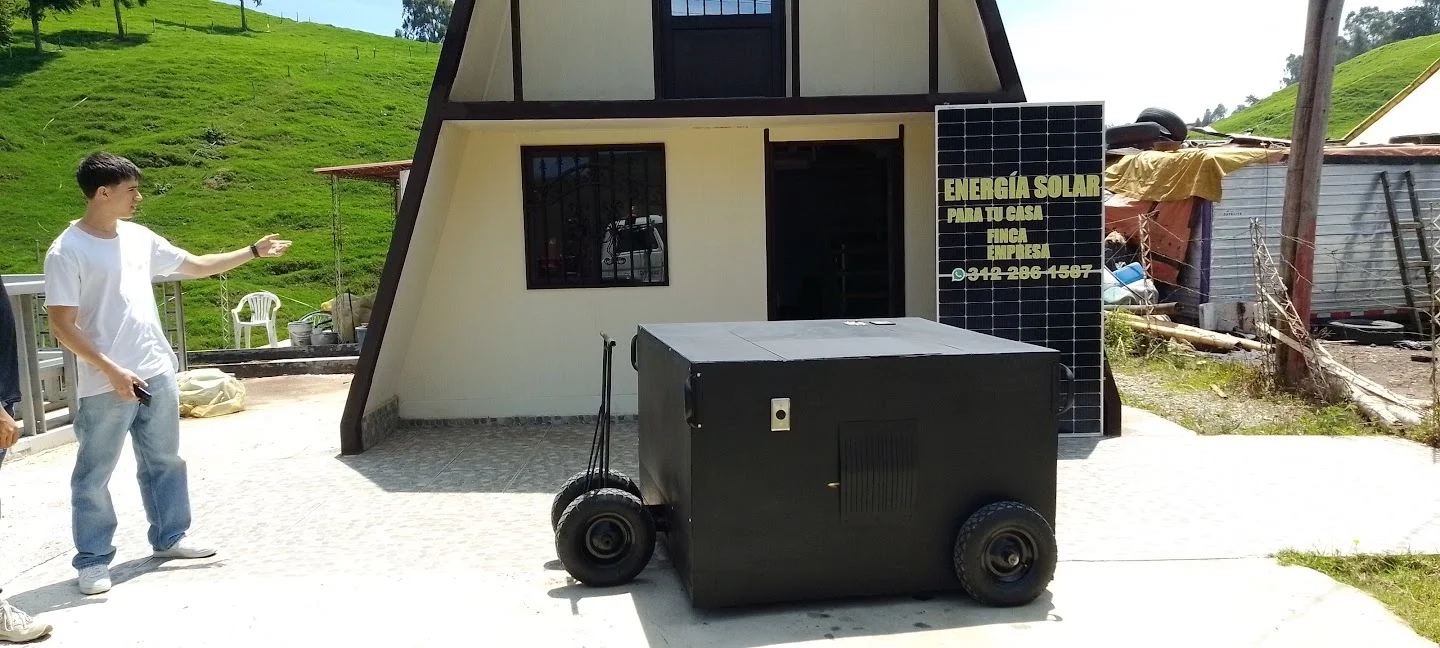 Instalación solar en la sede Santa Rosa de Osos