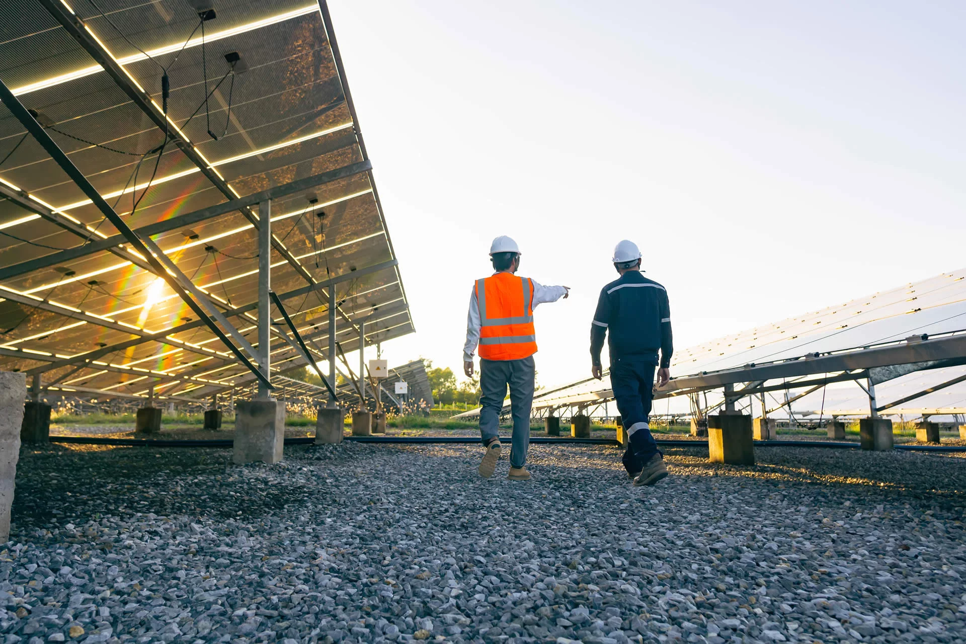 Sistemas solares instalados para empresas